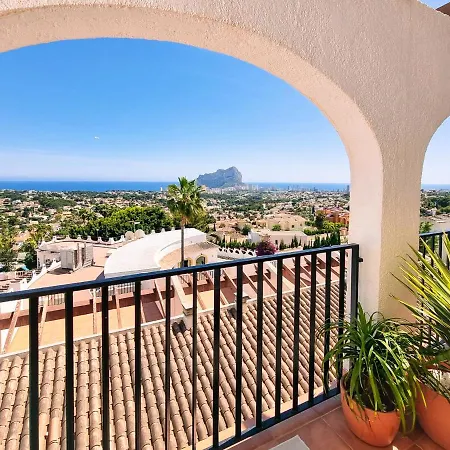 The View: Sea, Mountain, Terrace, Swimming Pool Apartamento Calpe