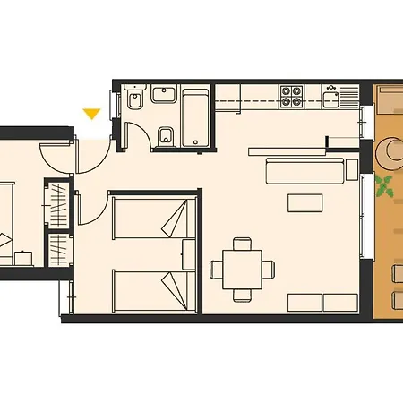 The View: Sea, Mountain, Terrace, Swimming Pool Apartamento