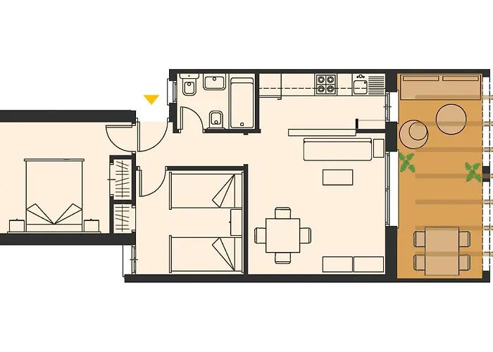 The View: Sea, Mountain, Terrace, Swimming Pool Apartment