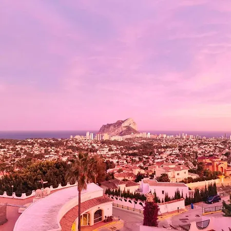 The View: Sea, Mountain, Terrace, Swimming Pool Lägenhet Calpe